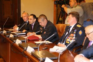 Встреча ВРИО Губернатора Астраханской области Морозова С.П. с представителями ветеранских и общественных организаций